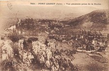 CPA 39 PORT LESNEY VUE GENERALE PRISE DE LA ROCHE