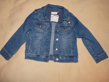 Veste  blouson en jean bleu fille 4 ans Orchestra TBE