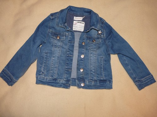 Veste blouson jean bleu - blouson, en