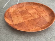 assiette en bambou diamètre 25x2cm