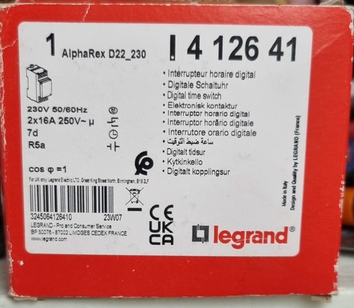 Legrand interrupteur horaire - legrand,
