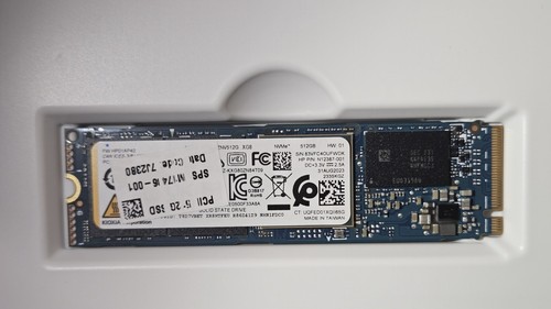 Ssd nvme 512go pcie - m2,