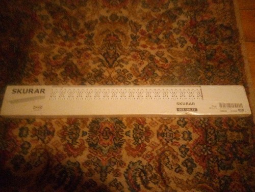 Ikea skurar white metal cutout - metal,