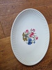 Plat service ovale ancien - plat, de