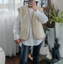 Gilet sans manches sherpa