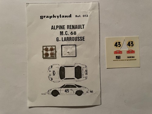 Graphyland 013 kit - 1/43, tk-013