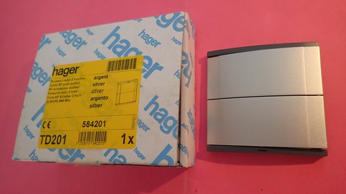 Hager td201 poussoir - td201, 2