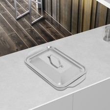 Assiette Poisson Poêle Inox