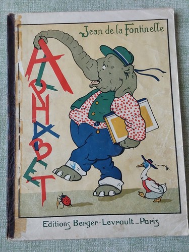 Livre alphabet jean de - alphabet,