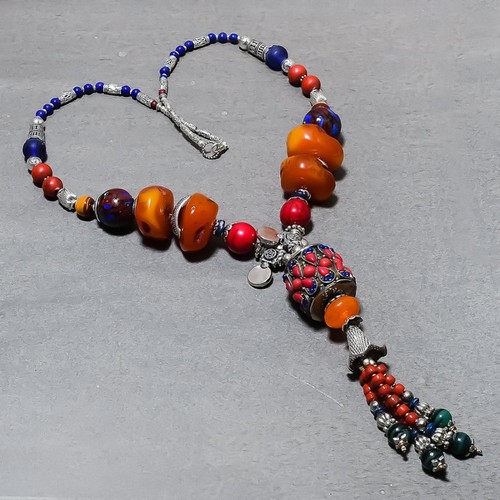Collier bijoux népalais mode
