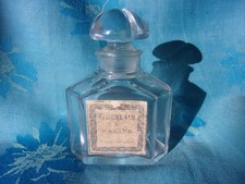 Guerlâïn"KADINE"Baccarat Etiquette"LAURIER"au 15 RUE DE LA PAIX"Flacon 10cm 80ml