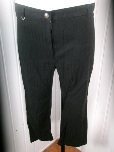 Pantalon court pantacourt noir