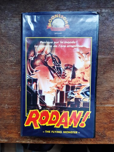 Cassette vhs horreur rodan - cassette,