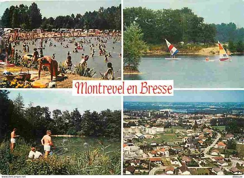 Carte postale montrevel - -,