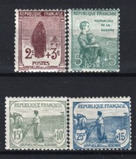 FRANCE STAMP YVERT 148 / 151 "