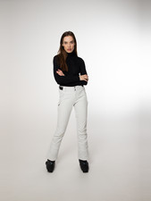 Protest Femmes Lole Coquillage Blanc Vif Souple Ski Pant- Court Jambe Exclusive