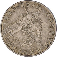 [#1250600] France, Roland Garros, 10 Francs, 1988, TTB (20-25), Aluminium-Bronze, K