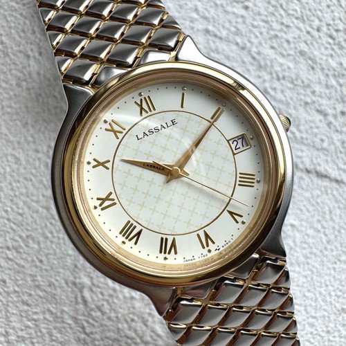 Montre ronde seiko lassale - ronde,