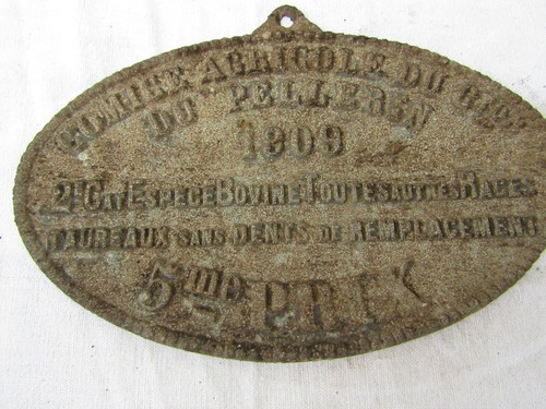 Plaque concours agricole - plaque,