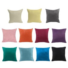 Housse de coussin en velours