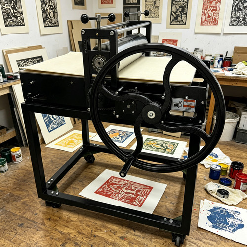 Letterpress printing press - printing,