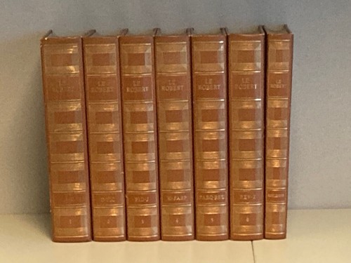 Dictionnaire robert - dictionnaire, le