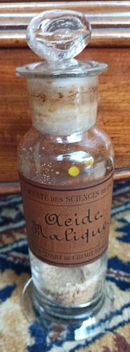 Flacon pharmacie ancien - ,