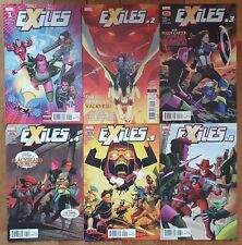 6 COMICS EXILES N° 1 à 6 MARVEL 2018