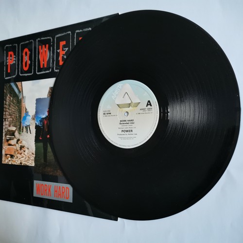 Power work hard vinyle - power,