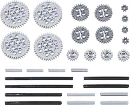 Lego 30pc technic gear - ☀️,