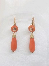 Ancienne Boucles D'oreilles Or