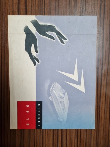 Brochure citroen ds19 1956 - ds19, de