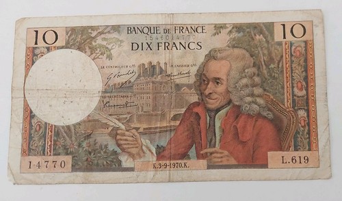 Billet france voltaire - billet, 10