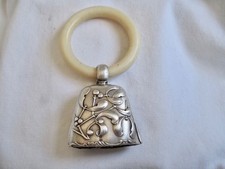 hochet art nouveau gui argent