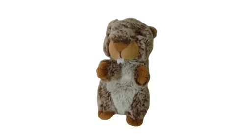 Doudou peluche marmotte - , cm