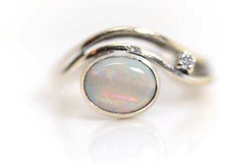 Designer femmes blanc bague - or,
