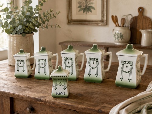Vintage chauvigny faience - chauvigny,