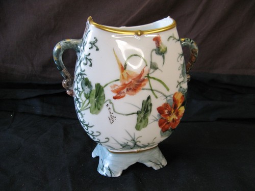 Splendide vase porcelaine