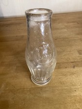 Petit Bouteille En Verre Ancienne Au Planteur De Caiffa 13 Cm De Haut