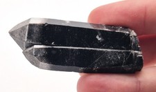 Quartz Morion de Chine, double cristal brut 5.9cm