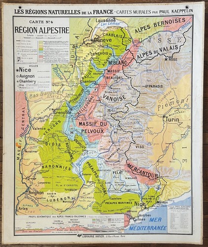 Ancienne carte scolaire - 🌏,