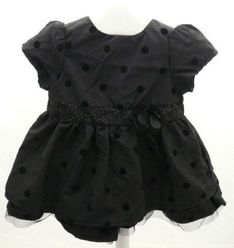 Kitchoun robe noire pois - robe, à