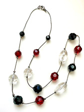 COLLIER SAUTOIR perle facette