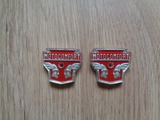 PAIRE DE LOGO MONOGRAMME RESERVOIR MOTOCONFORT