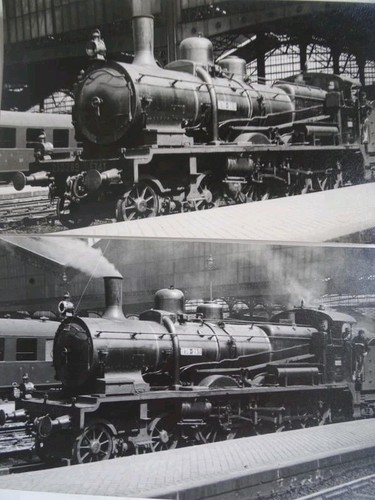 Cartes photo lot cpa train - photo, -lot