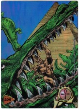 Carte Deus - 206 - Sacrifice Egypte - Série 2 - Avimage 1997