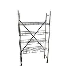Shelf 8 inch wafer storage with Casters 103cmx31cmx189cm