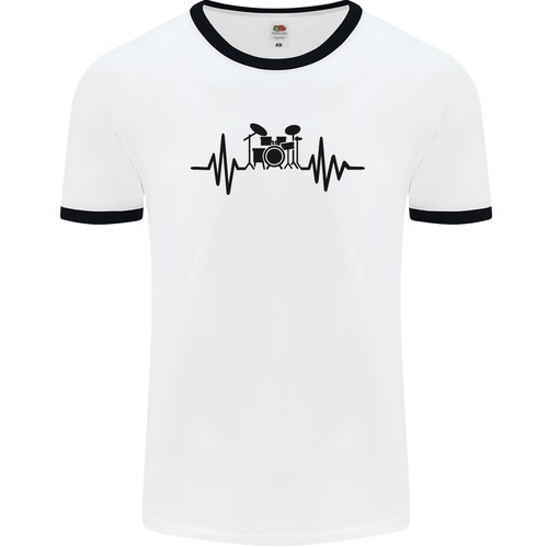 Shirt ringer homme drum kit - ringer,