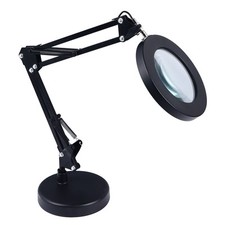 MEKOTRIN Lampe à LED De Bureau Loupe Lumière 10X Loupe Broderie Pince Circuit