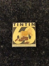 Rare Pin's Tintin 60 Ans